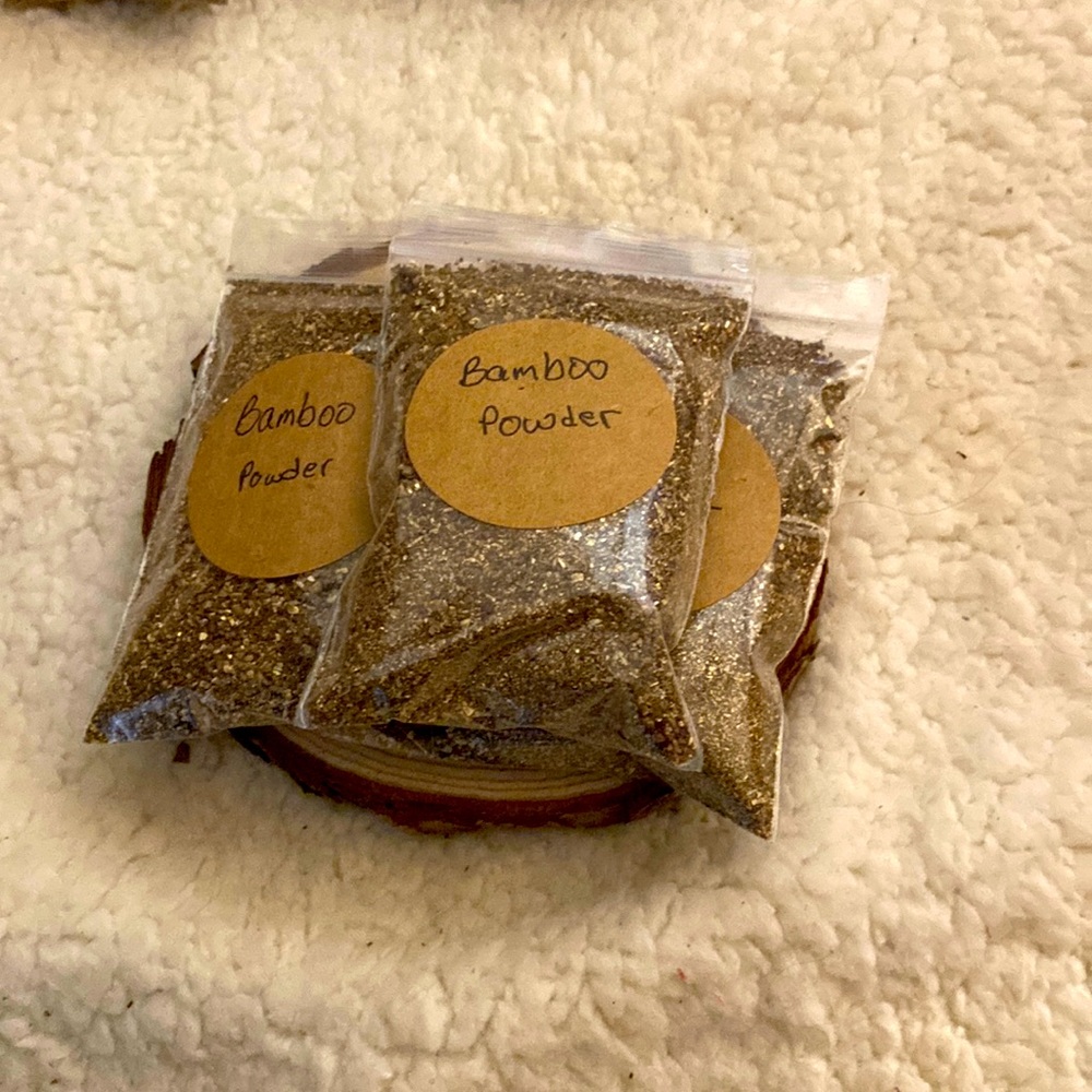 Bamboo powder
